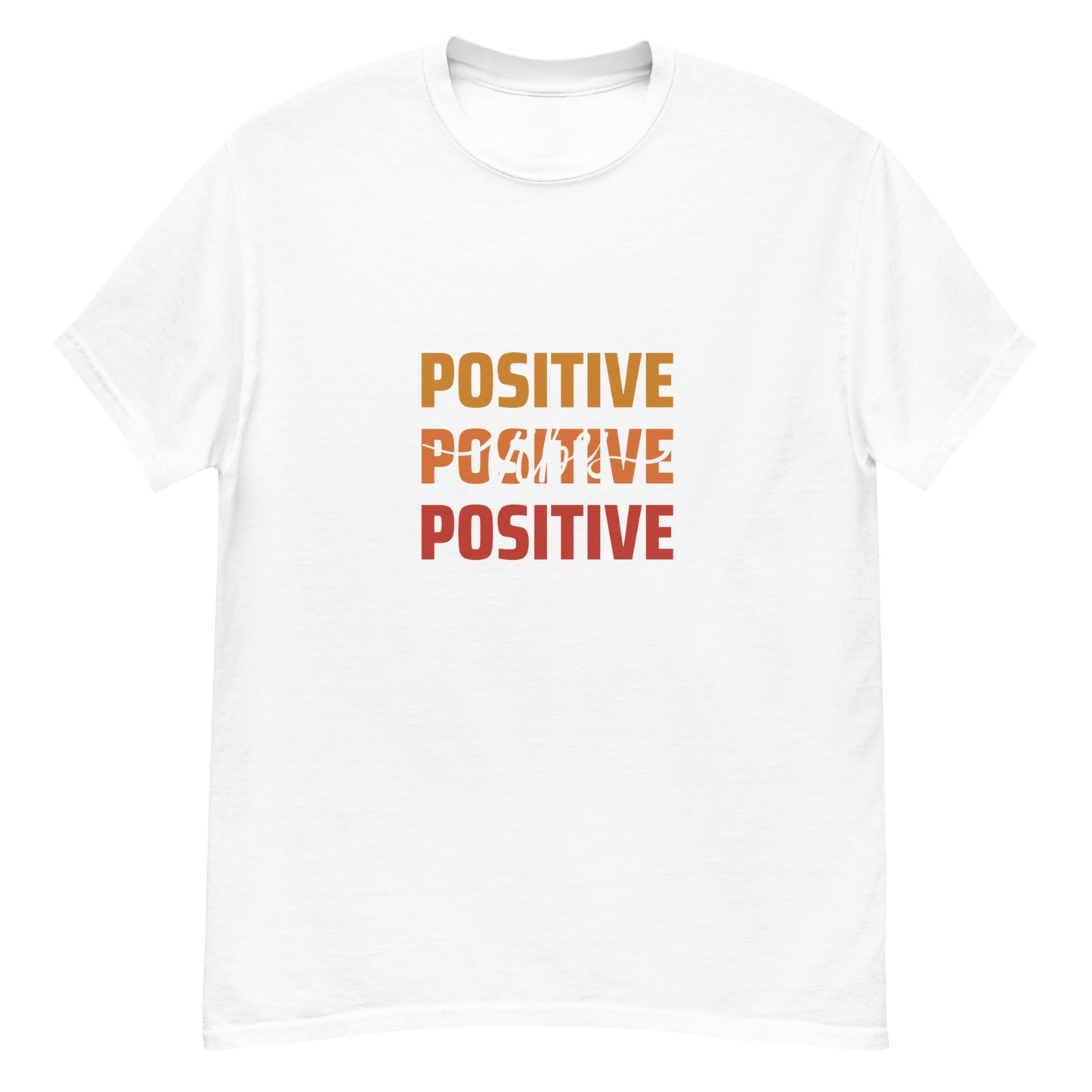Multi-Color Positive Vibes T-shirt