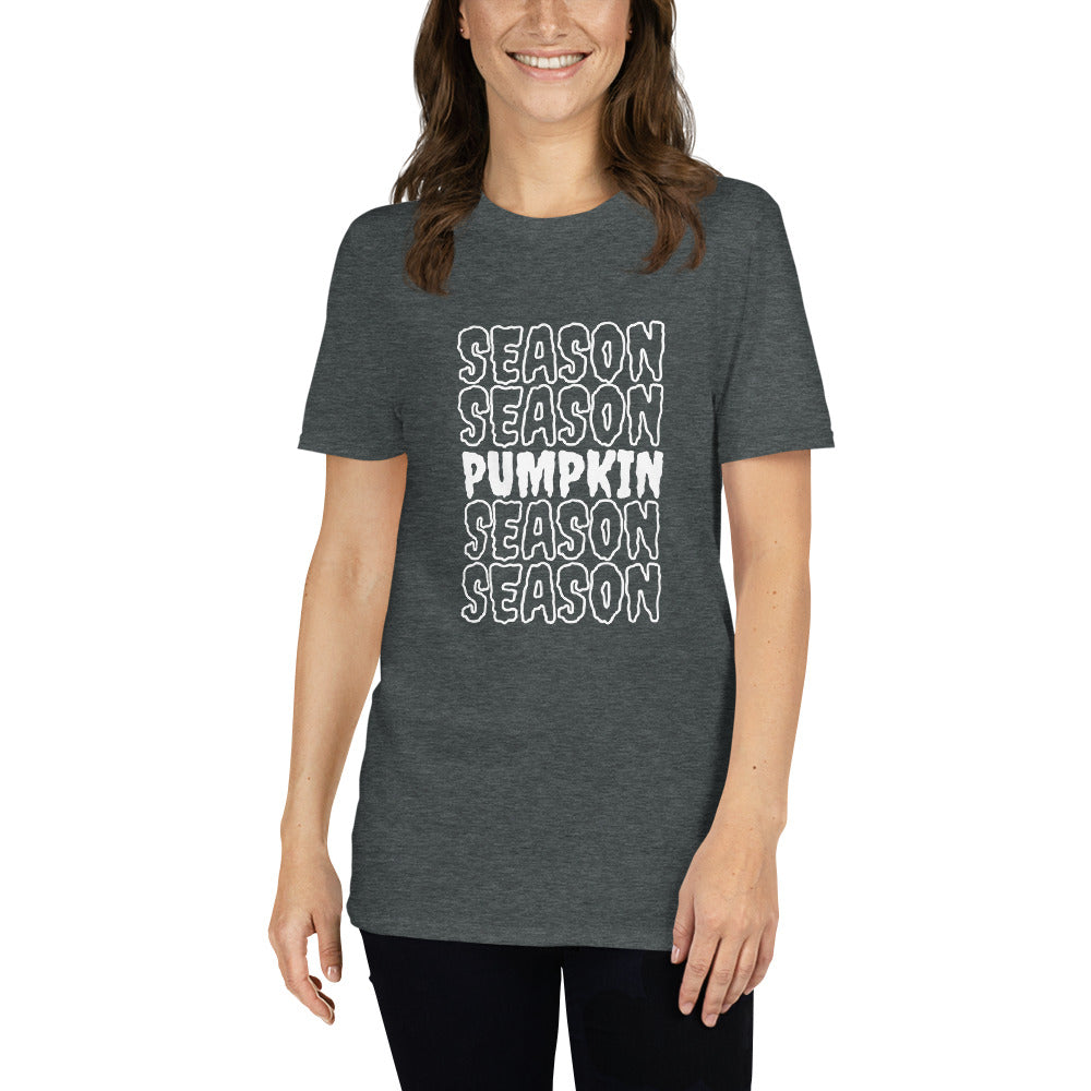 Spooky Pumpkin Season Short-Sleeve Unisex T-Shirt