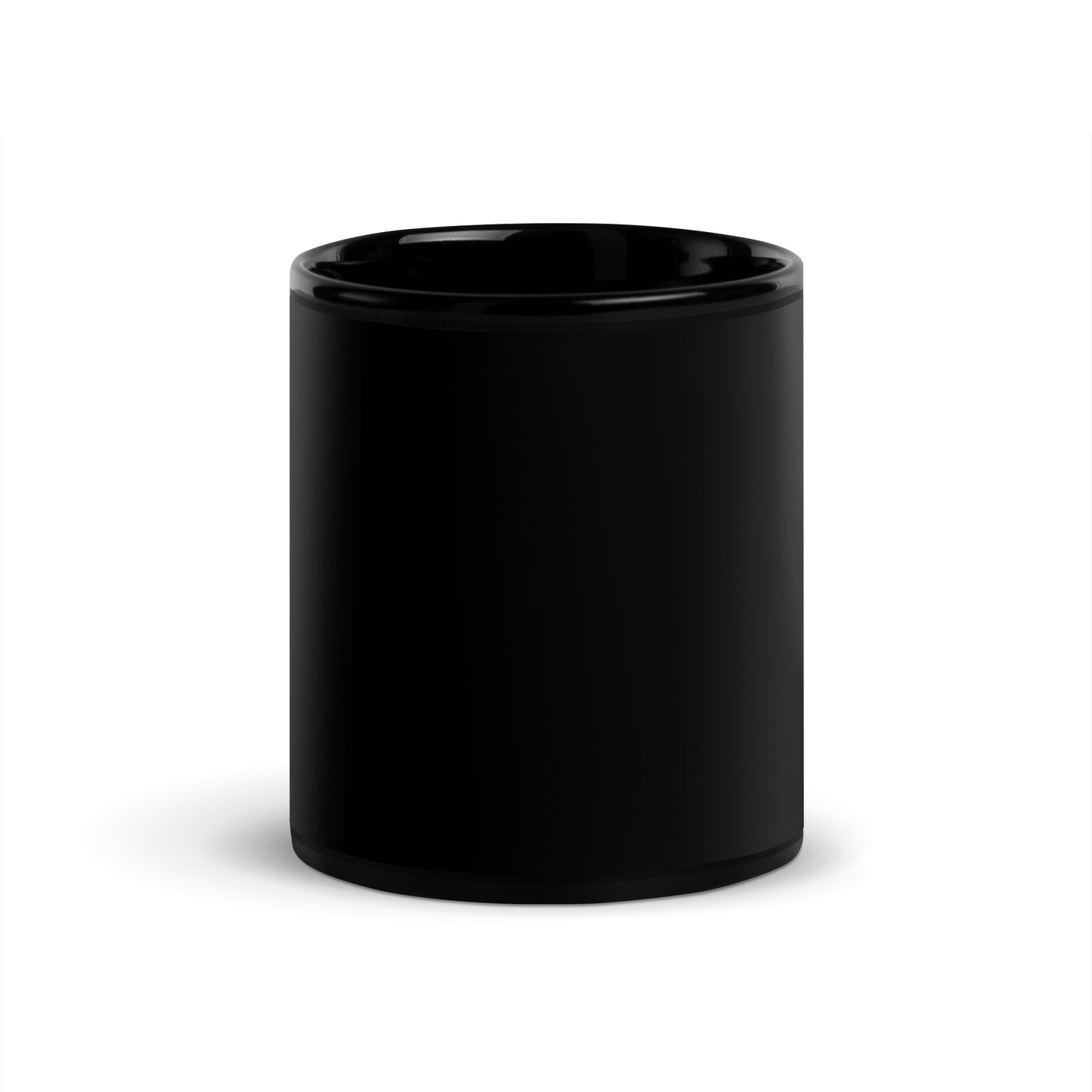 Coffee Makes Everything Possible Black Glossy Mug