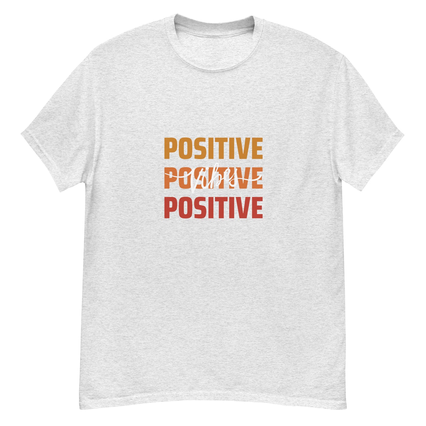 Multi-Color Positive Vibes T-shirt