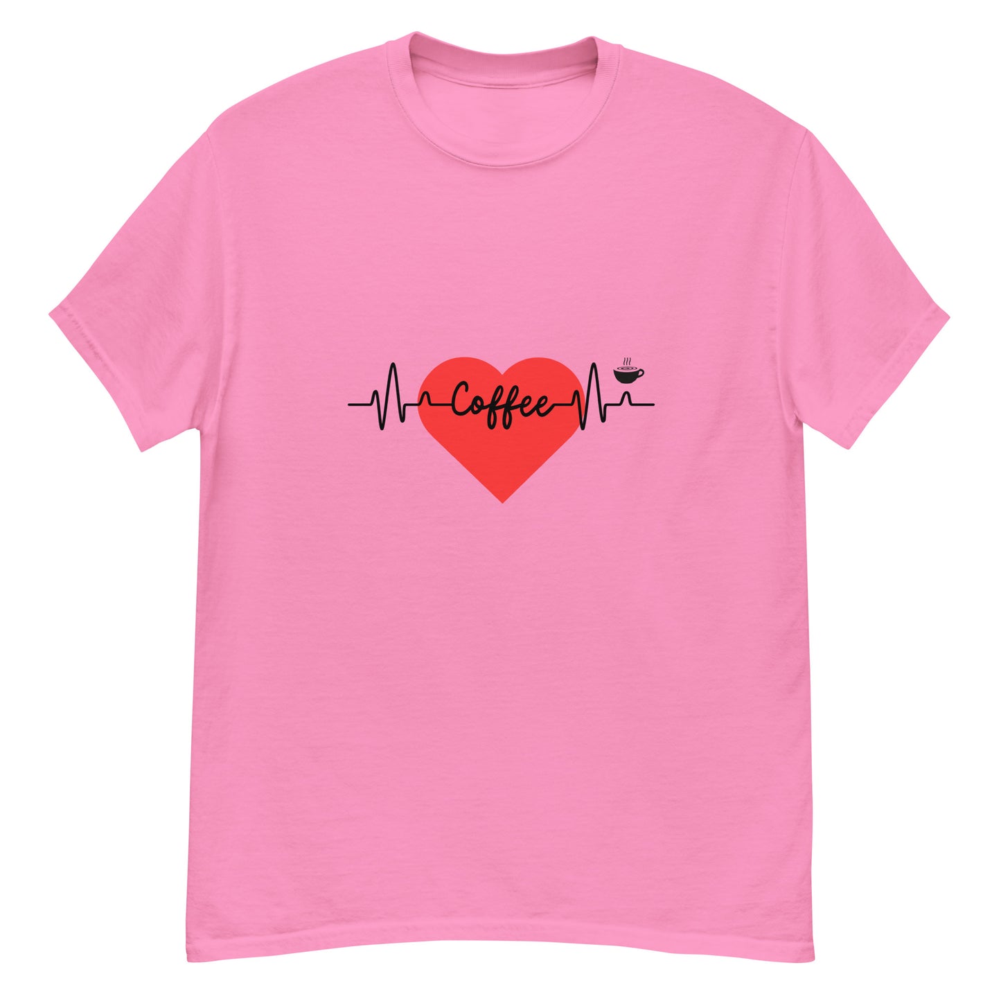 Coffee Lover's EKG Graphic T-shirt