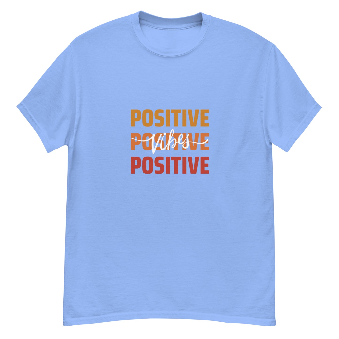 Multi-Color Positive Vibes T-shirt