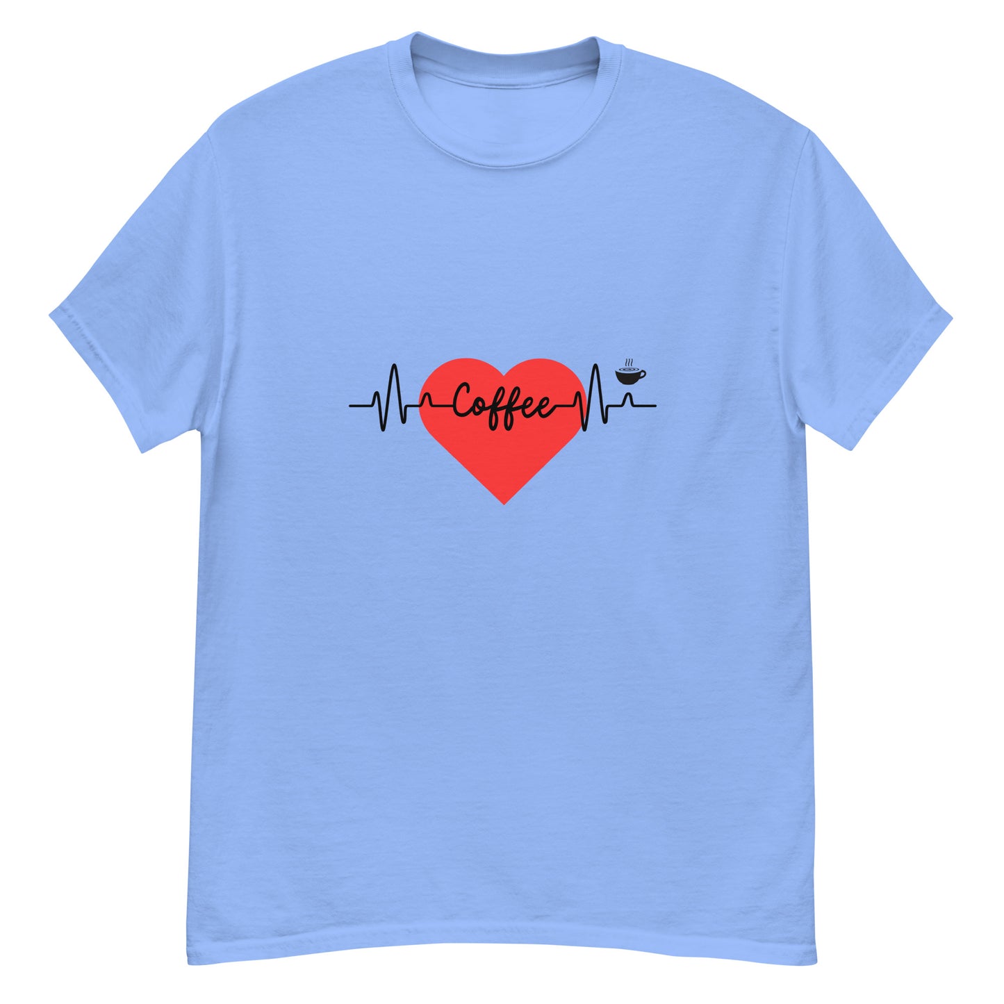 Coffee Lover's EKG Graphic T-shirt