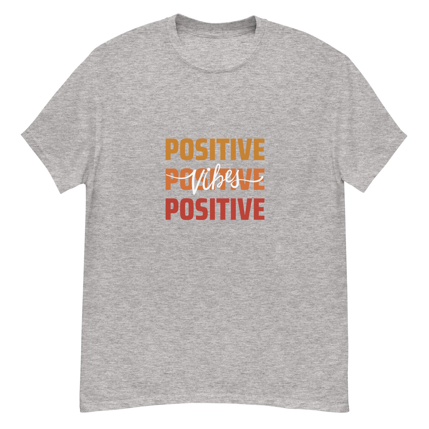 Multi-Color Positive Vibes T-shirt