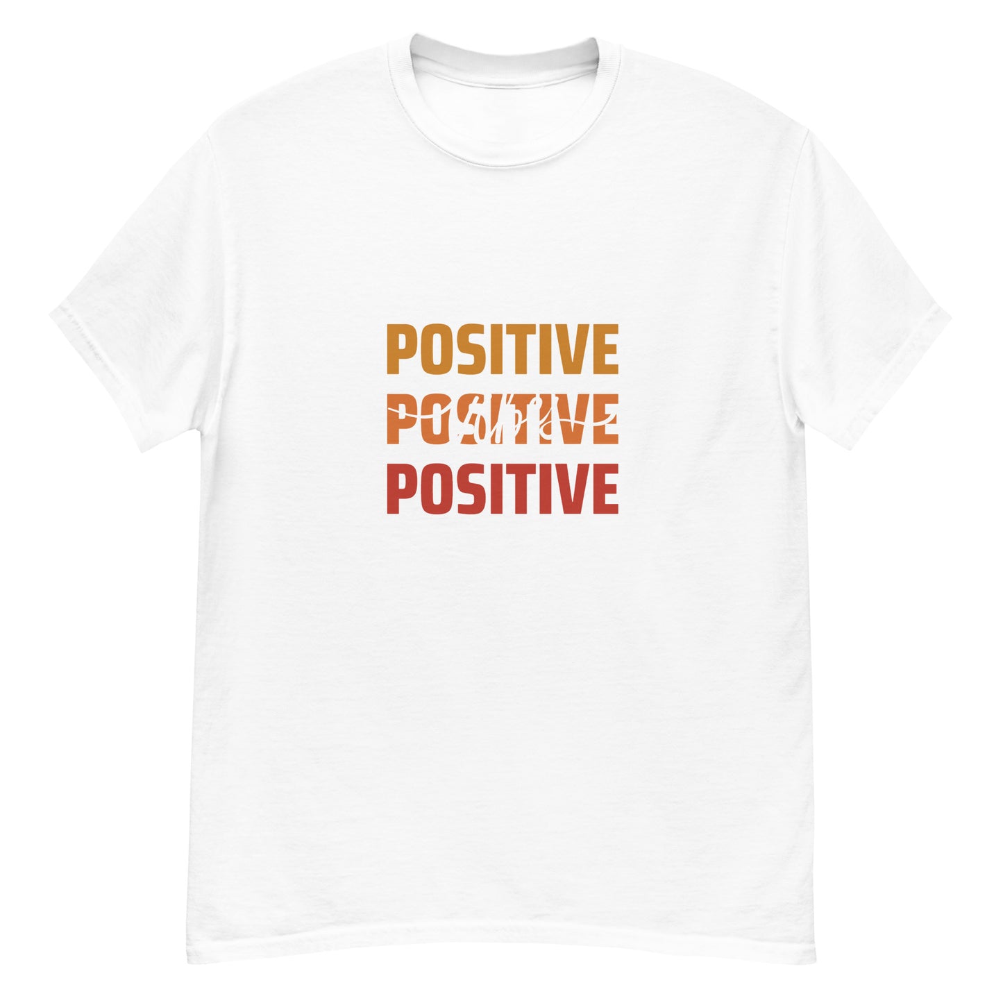 Multi-Color Positive Vibes T-shirt