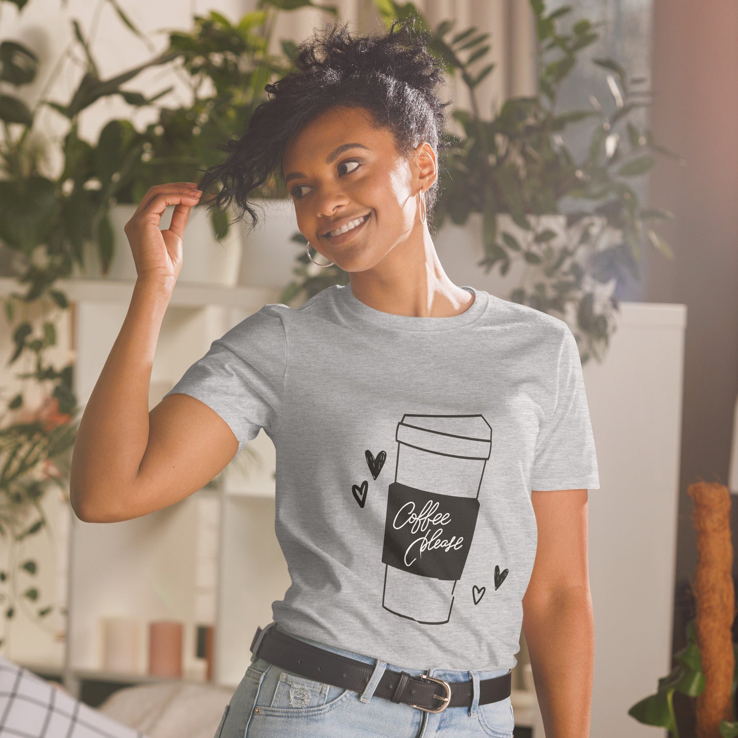 Coffee Please dark graphic T-Shirt