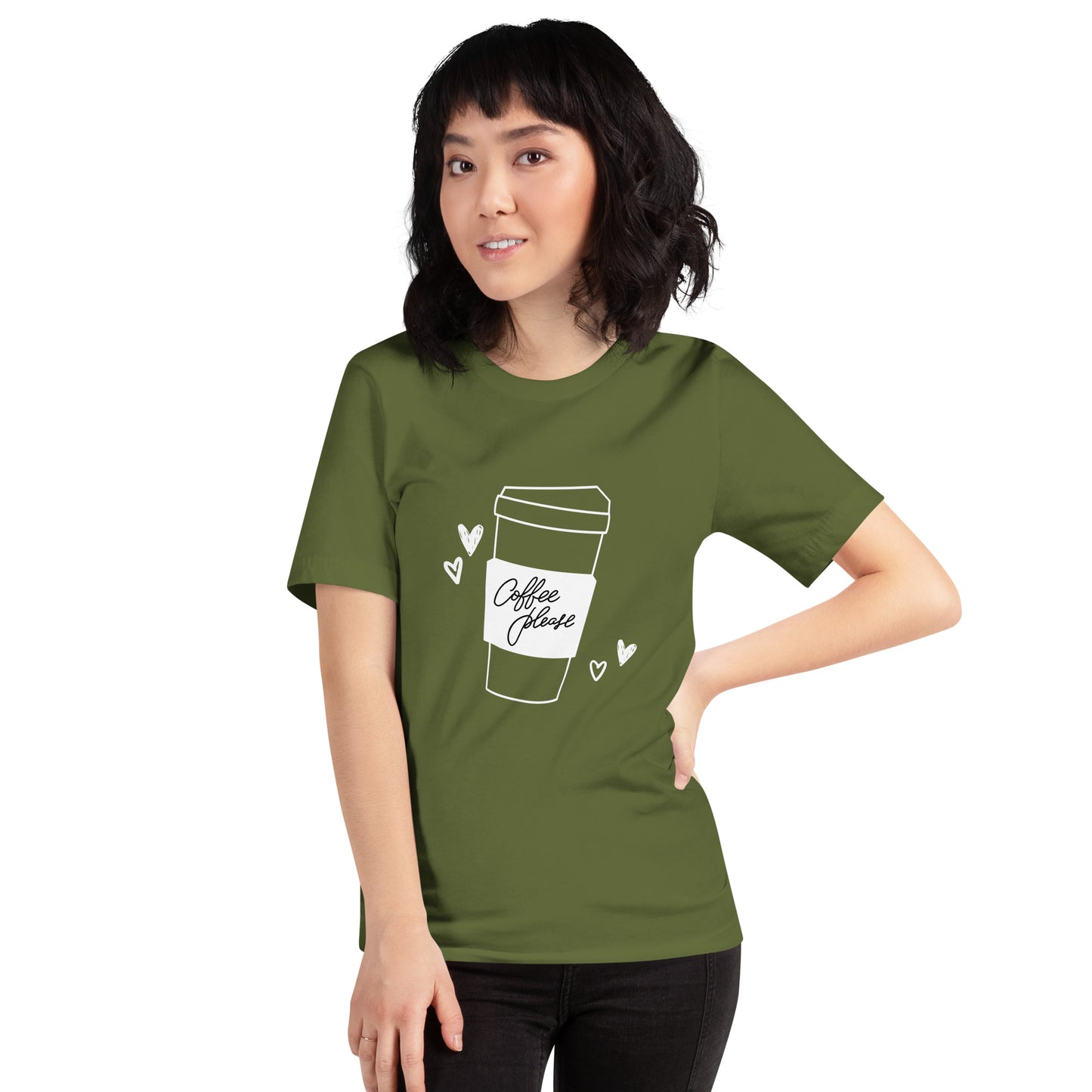 Coffee Please Unisex t-shirt