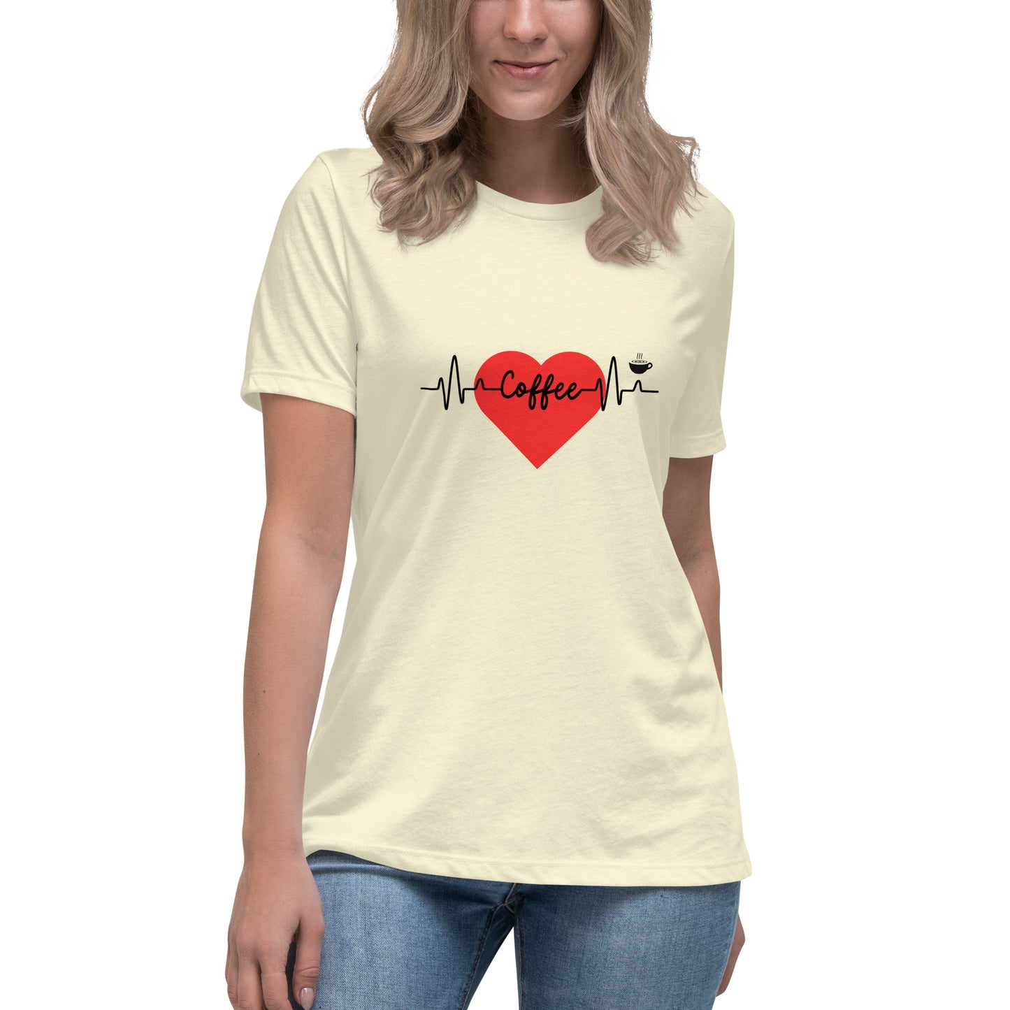 Women's Coffee Lover's EKG T-Shirt