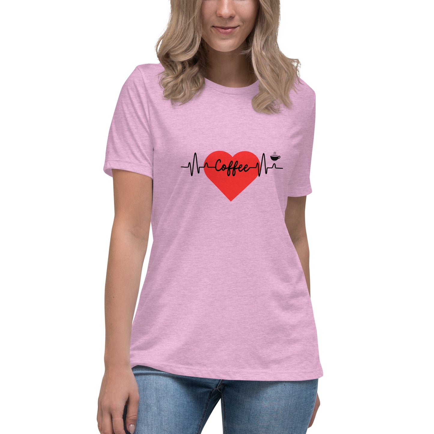 Women's Coffee Lover's EKG T-Shirt